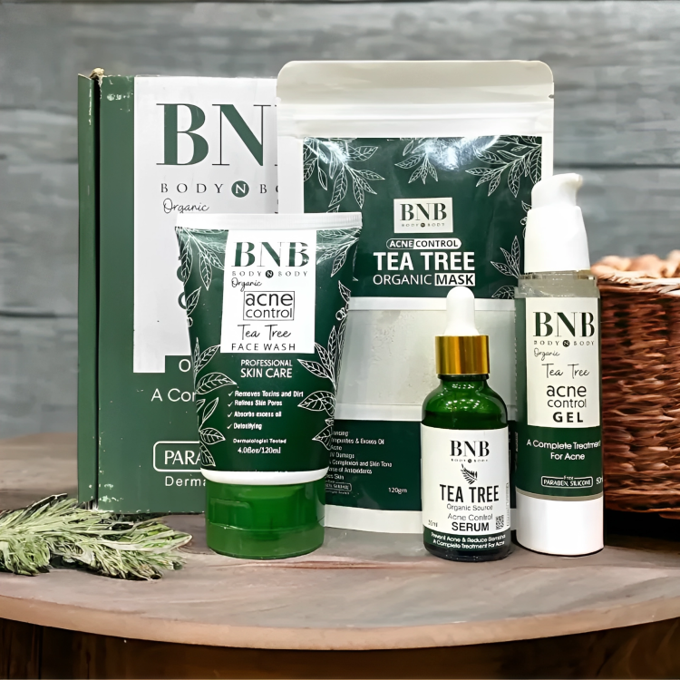 BNB Tea Tree Acne Control 4in1 Facial Kit