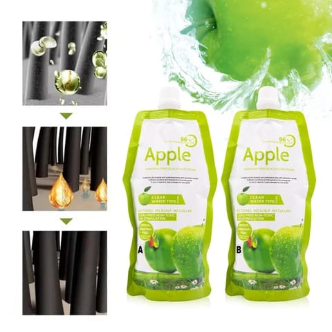 Apple Hair Color 96 Natural Black Cream | Vibrant Shine Best Choice