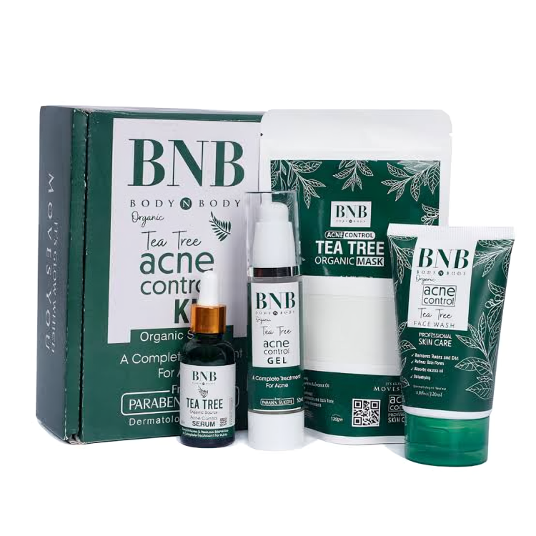 BNB Tea Tree Acne Control 4in1 Facial Kit
